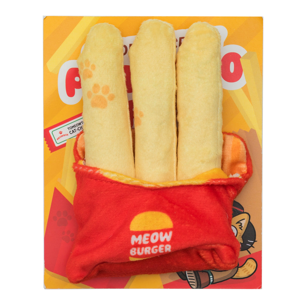 meowburger – themed meowbox cat subscription box with cat toys and cat treats